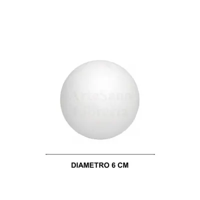 Esfera Plumavit 6 Cm Kindermix1