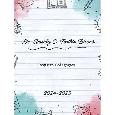 Forro Libro Registro Tec.Pedagógico Vertical Continental1