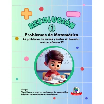 Libro Resolviendo Aprendo 1B Resolucion De Problemas Matematica - Edicion Aula Entreteni1