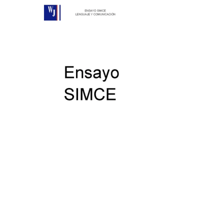 Libro Ensayo Simce Nb1 Lenguaje Y Comunicacion - Edit. R&V1