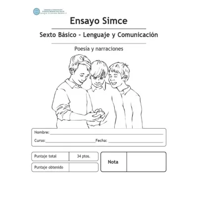 Libro Ensayo Simce Nb6 Lenguaje Y Comunicacion - Edit. R&V1