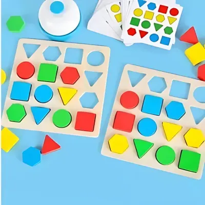 Juego Jado Figuras Geometricas Didacticos Tp1