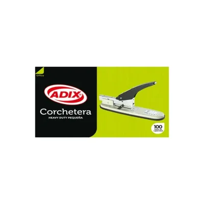 Corchetera 100 Hojas Metalica Heavy Duty Adix1