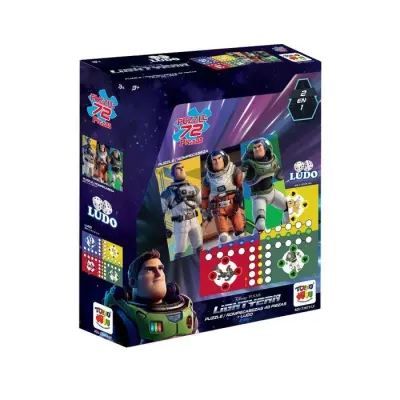 Puzzle 72 Pzs + Ludo Toyng1