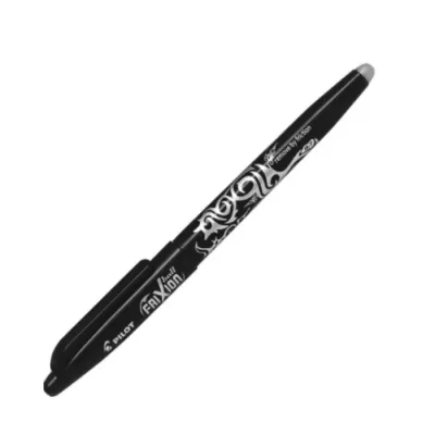 Boligrafo Negro Ball Borrable Frixion 0.7 Mm Pilot1