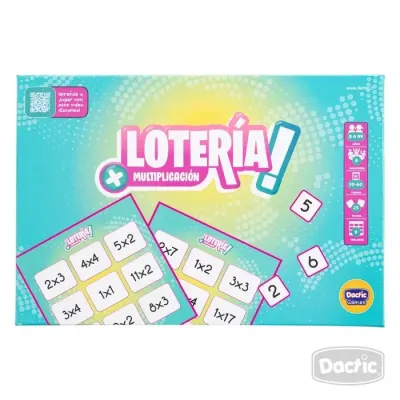 Juego Loteria De Multiplicacion Dactic1