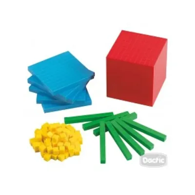 Base 10 121 Piezas Colores Dactic1