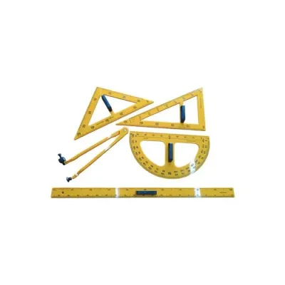 Regla Para Pizarra Set 5 Pzs Jm Import1