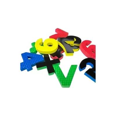 Lamina Figura Goma Eva Con Iman Numeros Marzu1