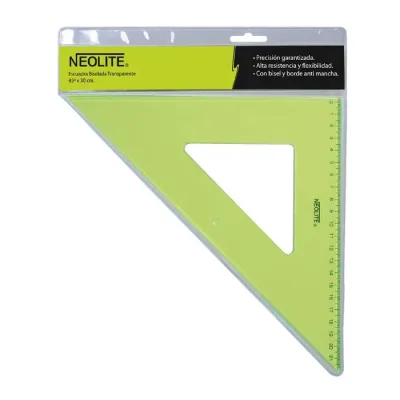 Escuadra 30 Cms 45° Neolite1
