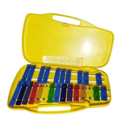 Metalofono Cromatico 25 Notas Placas Colores1