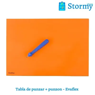 Tabla Punzado Con Punzon Evaflex1