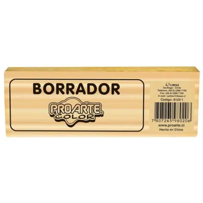 Borrador Pizarra Madera Proarte1