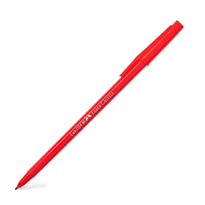 Lapiz Pasta Rojo Punta Media Faber Castell1