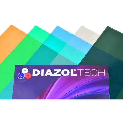 Mica Carta Lisa Humo 100 Unidades. Diazol1