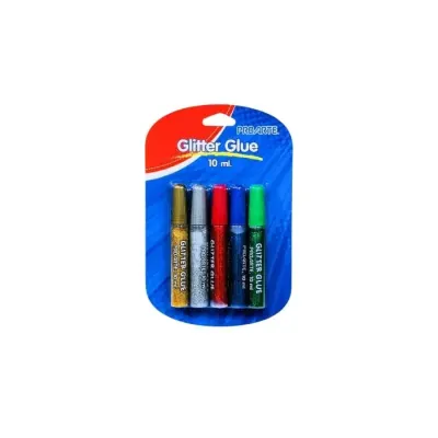 Glitter Glue 5 Colores 10 Ml Proarte1