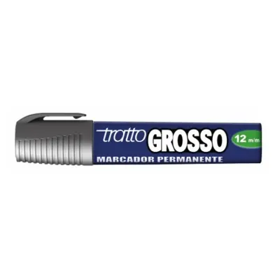 Marcador Negro Perm. Grosso Tratto1