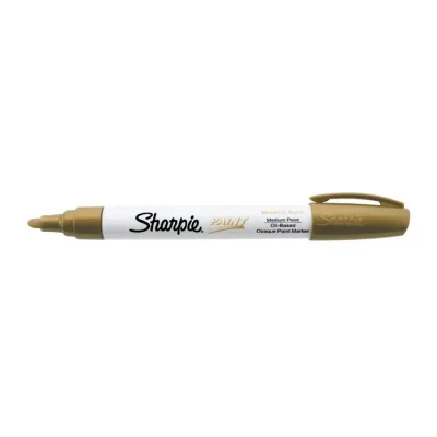 Marcador Oleo Paint Dorado Sharpie1