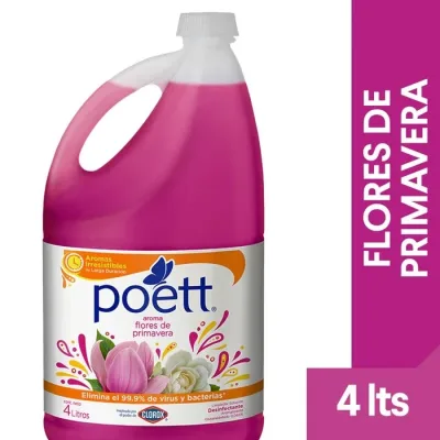 Limpia Piso 4 Lt Primavera Poet1