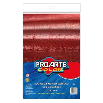 Estuche Microcorrugado Metálico Proarte1