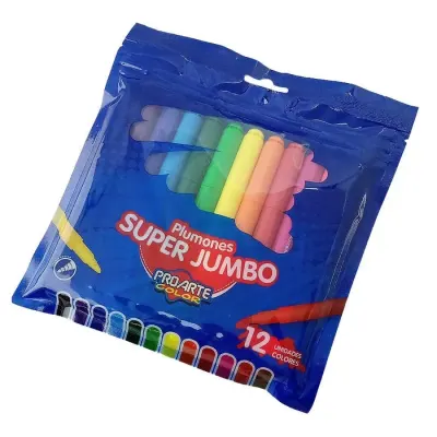 Marcador 12 Col. Jumbo Proarte1