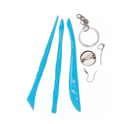 Arcilla 12 Col. Horneable Con Accesorios Horneable Proarte1