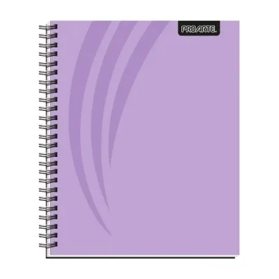 Cuaderno Univ. 7Mm 100Hjs Liso Pasteles Proarte1