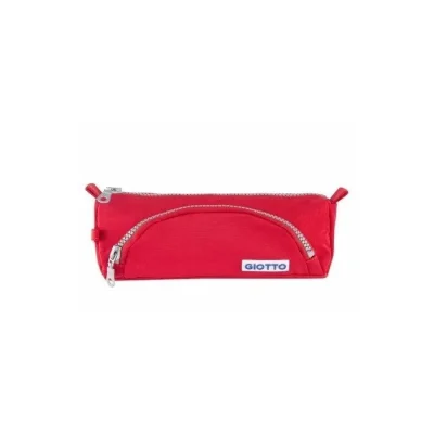 Estuche Escolar Doble Cierre Giotto Rojo1