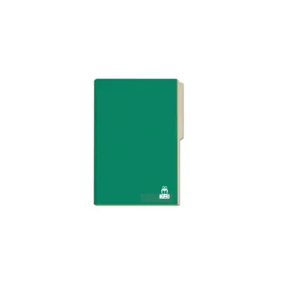 Carpeta Cartulina Pig. Verde Oscuro Buho1