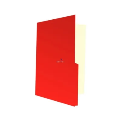Carpeta Cartulina Pig. Corriente Roja1