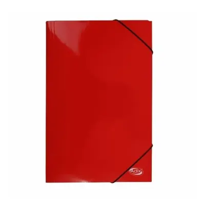 Carpeta Con Elastico Oficio Rojo Buho1