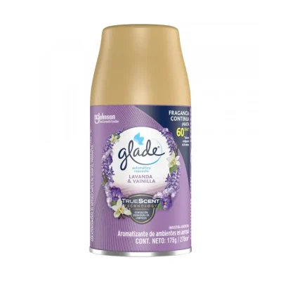 Desodorante Ambiental 270 Ml Respuesto Matic Lav/Vainilla Glade1