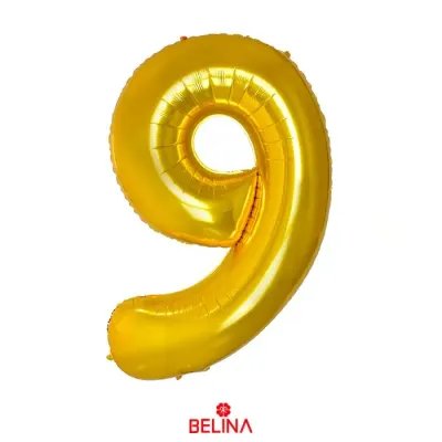 Globos Dorado Metalico 9 50 Unidades. Glam1