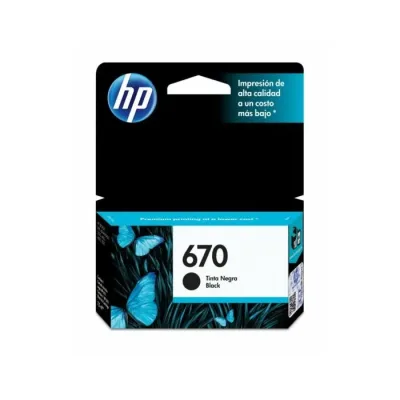 Tinta Hp 670 Black1