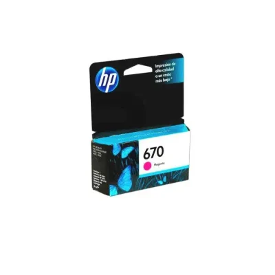 Tinta Hp 670 Magenta1