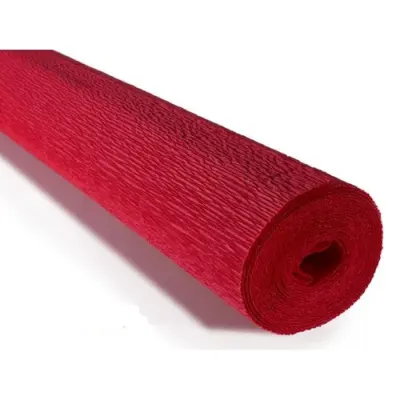 Papel Crepe Rojo Bermellon1