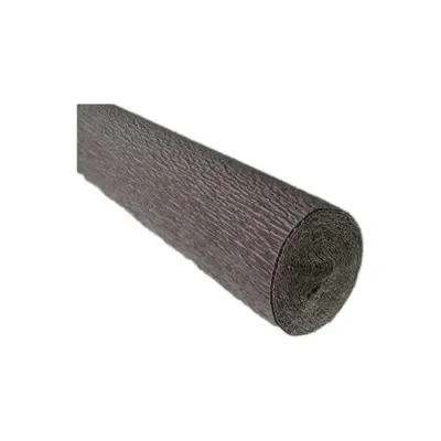 Papel Crepe Gris1