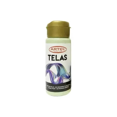 Pintura Telas Artel 60 Ml Pastel Verde1