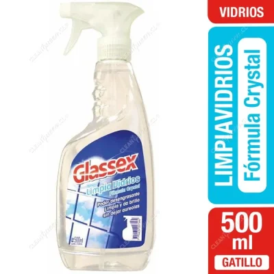 Limpiavidrios Glassex 500 Ml Con Gatillo1