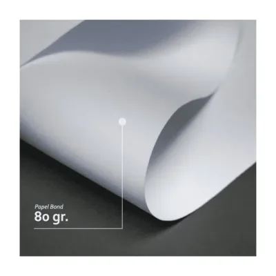 Papel Bond 56,4X42 Cm 80 Grs.1