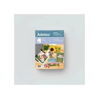 Papel Fotografico Brillante 170Grs 20 Hojas Adetec1