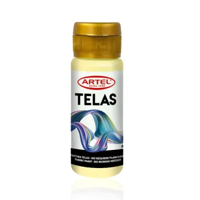Pintura Telas Artel 60 Ml Pastel Amarillo1