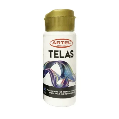 Pintura Telas Artel 60 Ml Blanco N°111
