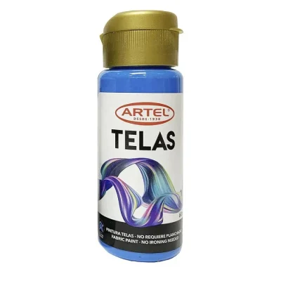 Pintura Telas Artel 60 Ml Celeste N°471