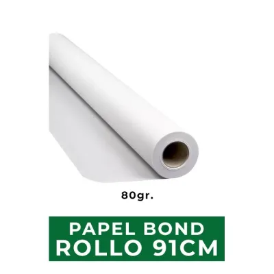 Papel Bond 0.914Cm X 50Mts1