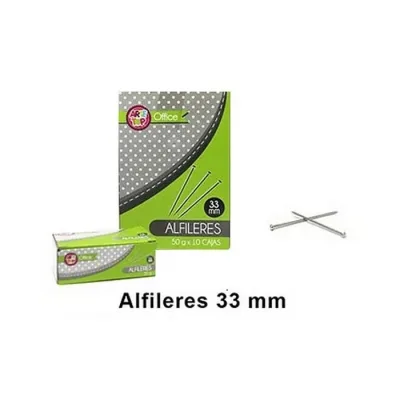 Alfiler 33 Mm Acero 50 Grs Fixo1