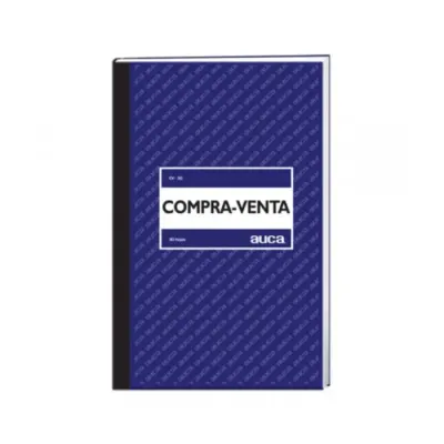 Libro Compra Y Ventas 30 Hojas Auca1