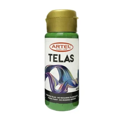 Pintura Telas Artel 100 Cc. Verde Claro1