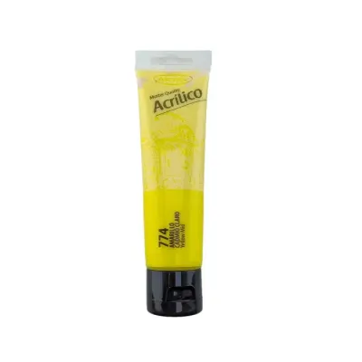 Pintura Acrilica100 Ml Amarillo Claro Artel1