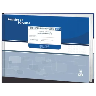 Libro Registro Activiidad Curricular Buho1